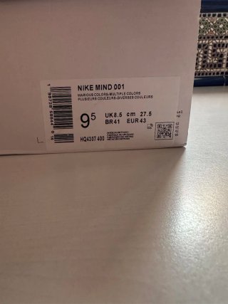 Zapatillas Nike Mind 001 Edición Especial Talla 43