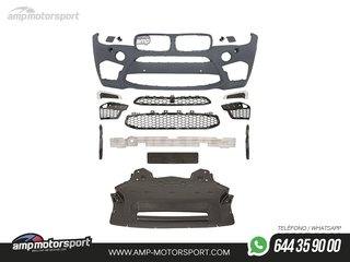 PARAGOLPES DELANTERO BMW X6 F16 LOOK X6M CON PDC/SRA