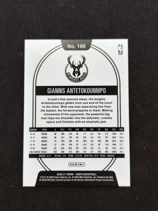 Giannis Antetokounmpo NBA Hoops 52/99