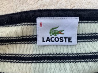 Jersey Lacoste V-Neck Azul Marino