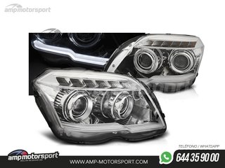FAROS DELANTEROS LUZ DIURNA TUBE LIGHT PARA MERCEDES CLASE GLK X204