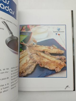 Libro cocina Pescado azul , blanco y mariscos