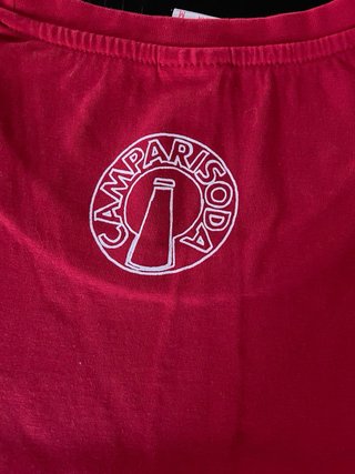 Maglietta Campari Donna Rossa