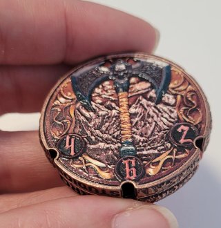 Dado FLIPDIE D6 Moneda Metálico