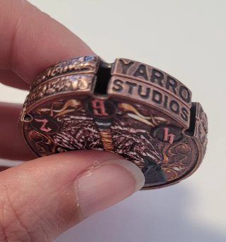 Dado FLIPDIE D6 Moneda Metálico