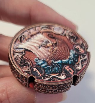 Dado FLIPDIE D6 Moneda Metálico