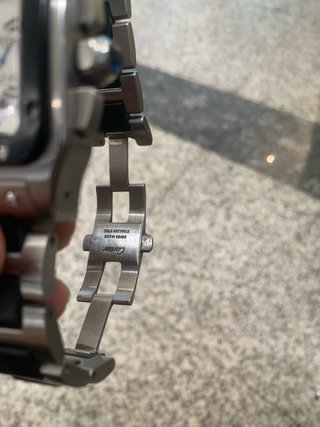 Cartier Santos Automático Acero Cronógrafo