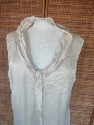 Blusa Luisa Spagnoli Seta Beige