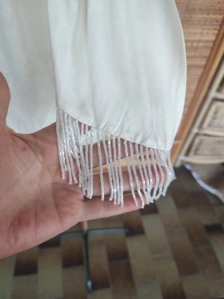 Blusa Luisa Spagnoli Seta Beige