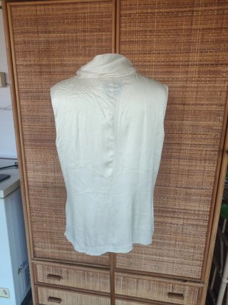 Blusa Luisa Spagnoli Seta Beige