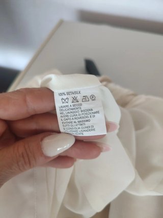 Blusa Luisa Spagnoli Seta Beige