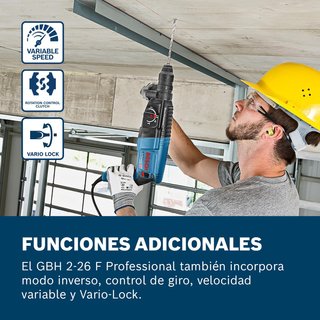 Martillo perforador Bosch Professional GBH 2-26 F