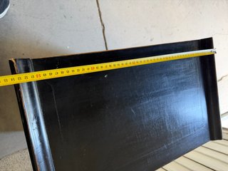 Comodino orientale in legno