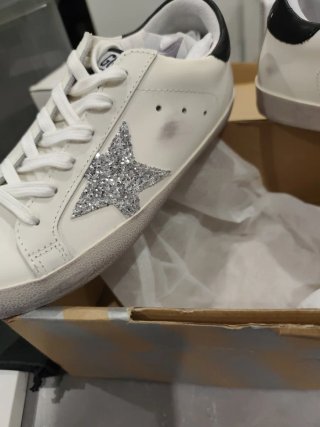 Zapatillas Golden Goose Mujer Plata