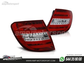 PILOTOS LED BAR PARA MERCEDES CLASE C W204 KOMBI 2007-2011