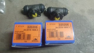 Kit frenos traseros Peugeot 205  Lucas-Girling