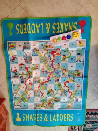 Juego de Ludo y Serpientes y escaleras