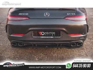 AÑADIDO DE DIFUSOR MERCEDES AMG GT 53 2018-- NEGRO MATE