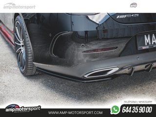 AÑADIDO DE DIFUSOR MERCEDES CLS C257 2018-- LOOK CARBONO