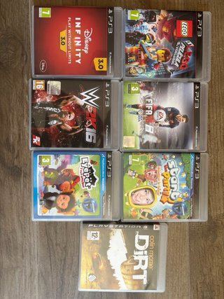PS3 Slim Negra + 2 Mandos + Cámara + Move + 13 Jue