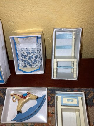Muebles Casita Muñecas Miniatura