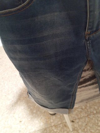 Pantalón vaquero corto hombre