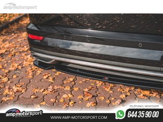 AÑADIDO DE DIFUSOR SKODA KAROQ 2017-- NEGRO BRILLO