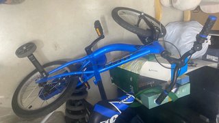 Bicicleta infantil azul B-PRO 16