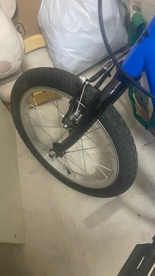 Bicicleta infantil azul B-PRO 16