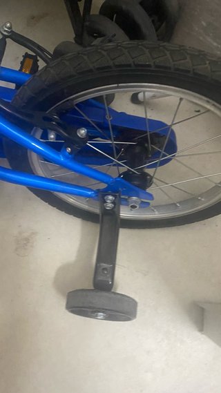 Bicicleta infantil azul B-PRO 16