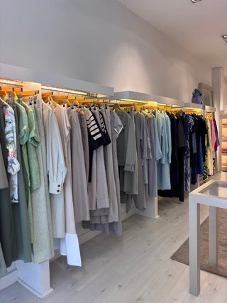 Perchero de madera para tienda 6 unidades