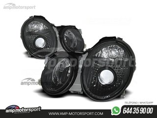 FAROS DELANTEROS LUPA PARA MERCEDES CLASE CLK W208