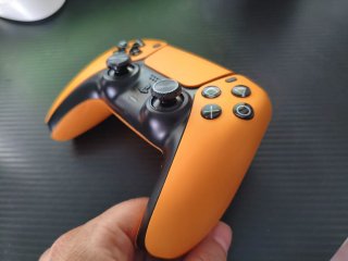 Mando PS5 Amarillo(Caution Yellow) Con TMR Magnéti