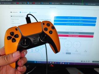 Mando PS5 Amarillo(Caution Yellow) Con TMR Magnéti