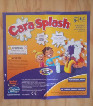 Juego Cara Splash Hasbro Gaming 5 años o más