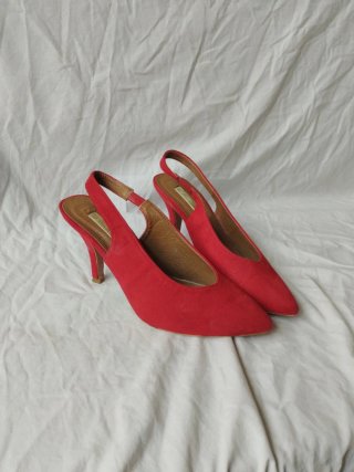 Sandalias Slingback Rojas