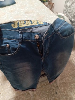 Pantalón corto vaquero chico 16 años