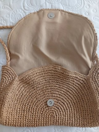 Bolso de rafia Parfois