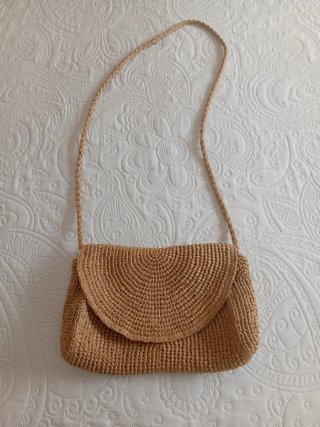Bolso de rafia Parfois