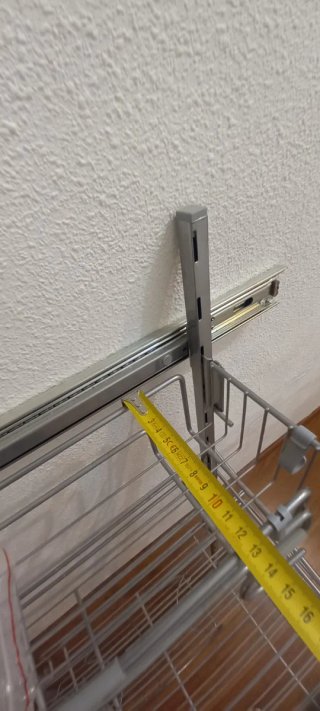 Accesorio interior armario metal