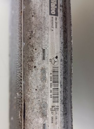 Mercedes-benz 486670 radiador a2045003603 clase e