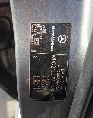 Mercedes-benz 486670 radiador a2045003603 clase e