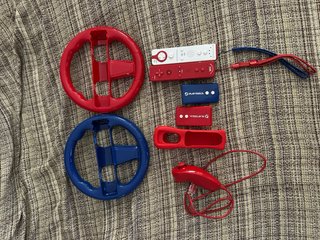 Consola Wii con accessori e giochi (prezzo negoziabile)