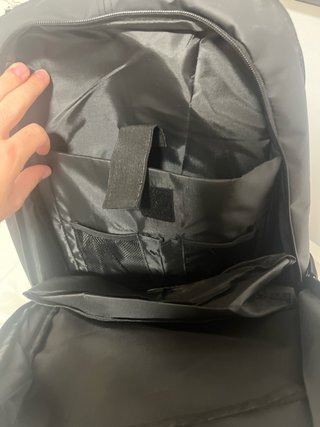 Mochila Bullpadel Juan Tello Negra/Naranja