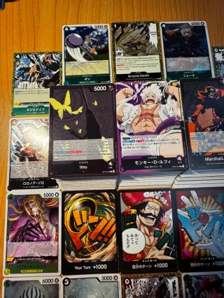 Lotto carte One Piece