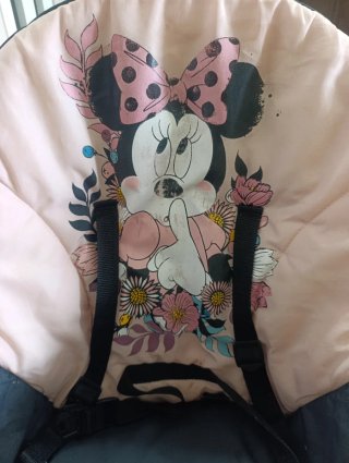 Trona infantil Minnie Mouse rosa