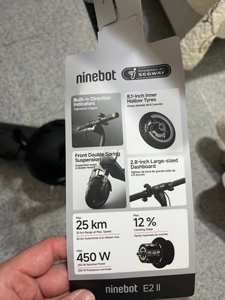 Patinete Eléctrico Ninebot