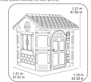 Casa di Giocattolo per Giardino. Marca Feber.