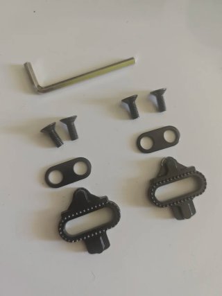 Calas para bicicleta 2 tornillos