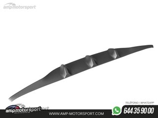 DIFUSOR TRASERO MERCEDES C C205 63 AMG COUPE 2014-2018 NEGRO BRILLO